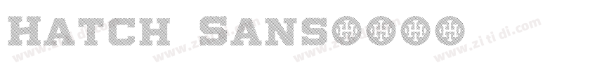 Hatch Sans字体转换